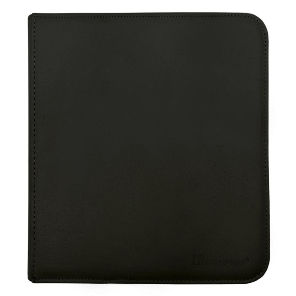 Dracoon Ultra PRO - Zippered 12 Pocket Pro Binder Vivid Black