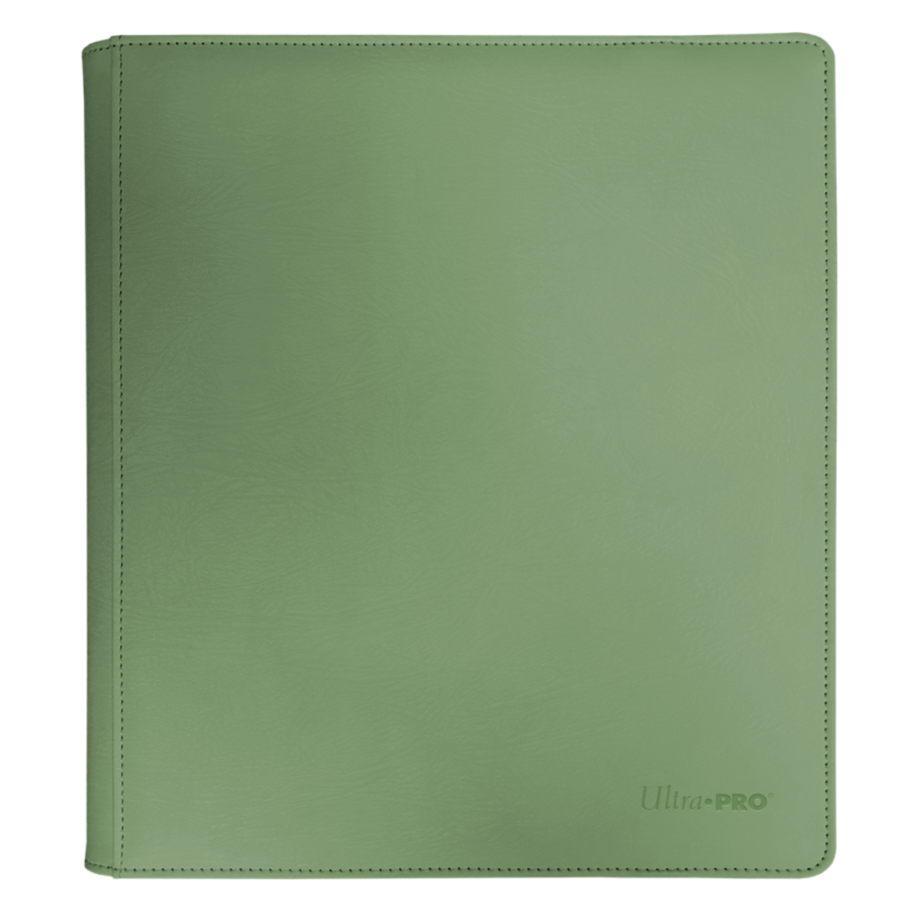 Ultra PRO – Zippered 12 Pocket Pro Binder Cool Matcha