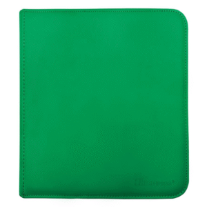 Ultra PRO – Zippered 12 Pocket Pro Binder Vivid Green