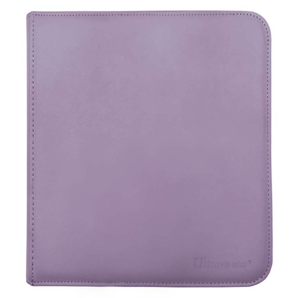 Ultra PRO – Zippered 12 Pocket Pro Binder Vivid Purple