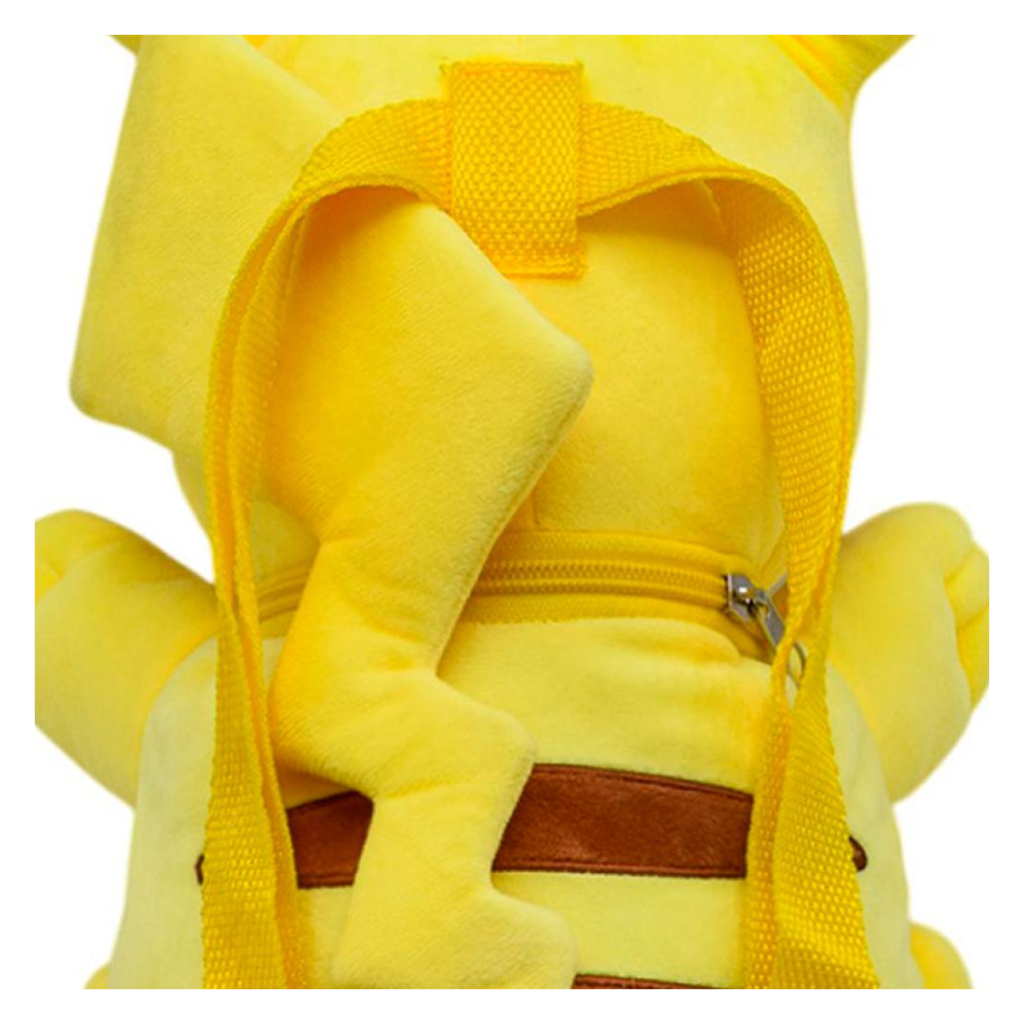 Pokémon Pikachu Backpack Plush Toy 36cm | Gele Rugzak Knuffel