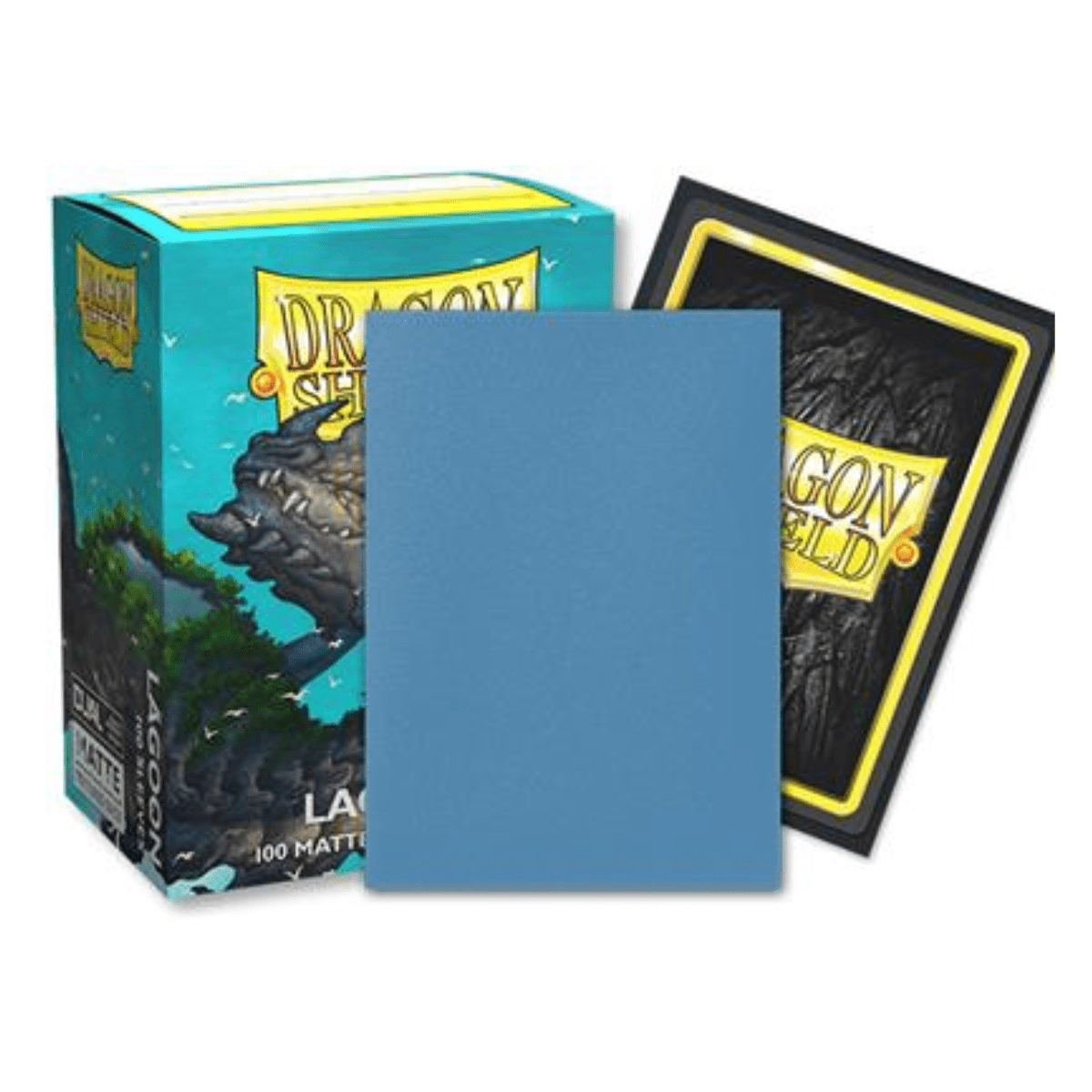 Dragon Shield – Matte Dual Sleeves Lagoon 100x - Dracoon
