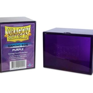 Dragon Shield - Gaming Deck Box Purple Cardbox