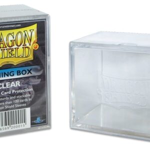Dragon Shield - Gaming Box Clear Cardbox