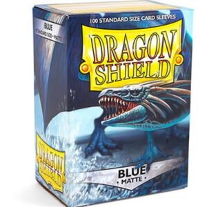 Dragon Shield - Standaard Size Sleeves Blue Matte (100)