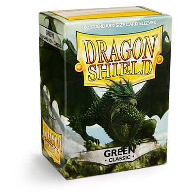 Dragon Shield - Standard Card Size Sleeves Green Classic 100x