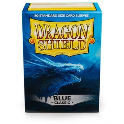 Dragon Shield - Standard Size Card Sleeves Blue Classic (100) - Afbeelding 4
