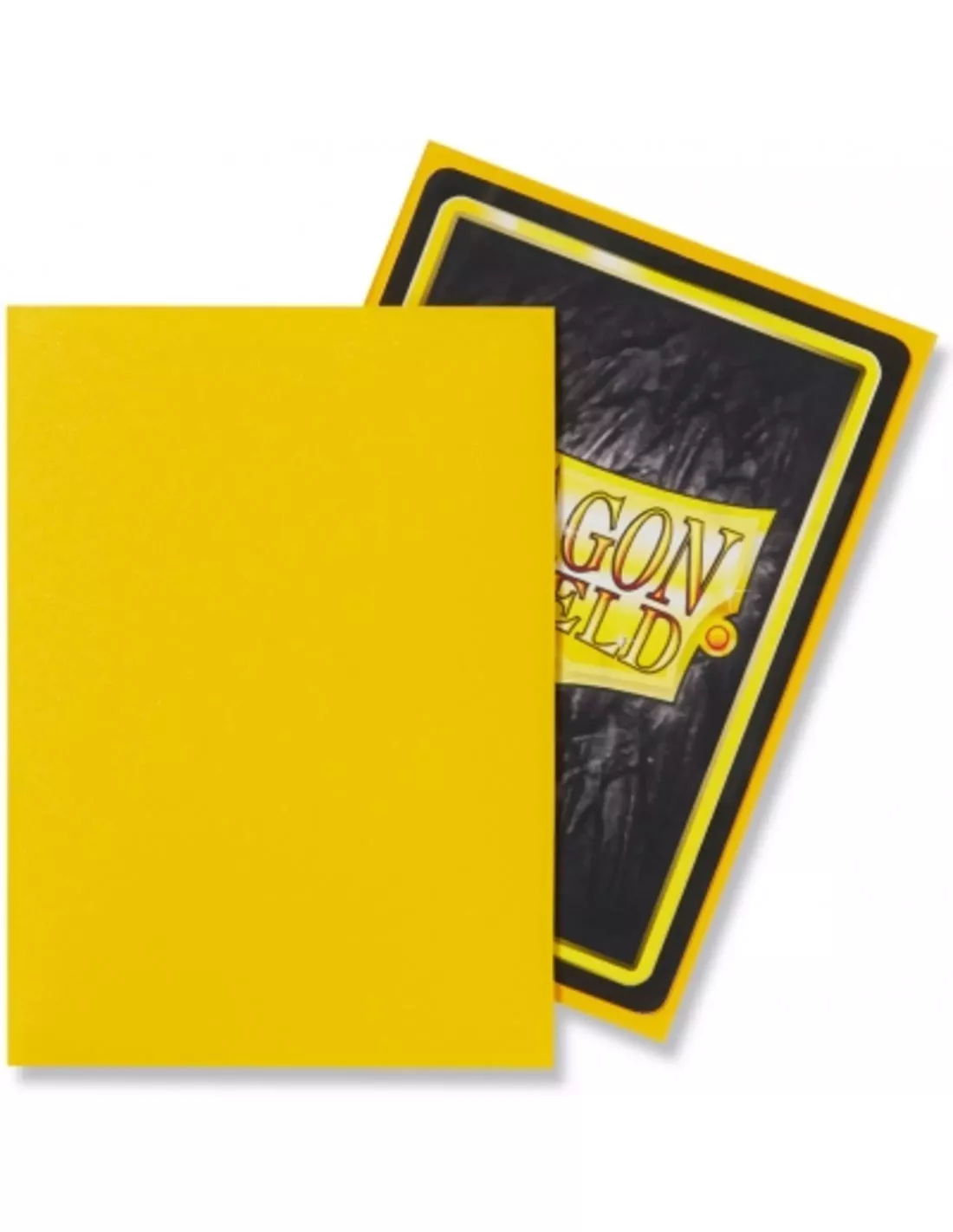 Dragon Shield - Standard Size Card Sleeves Yellow Matte 100x - Afbeelding 2