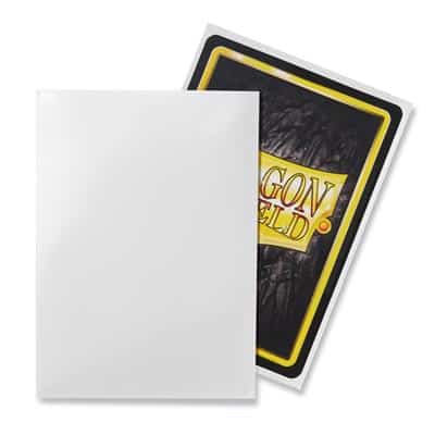 Dragon Shield - Standard Sleeves (100x) - Classic White - Afbeelding 2