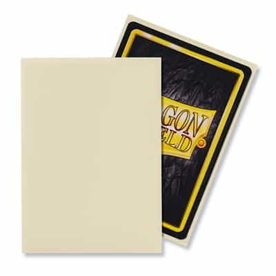 Dragon Shield - Standard Sleeves (100x) - Matte Ivory - Afbeelding 2