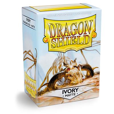 Dragon Shield - Standard Sleeves (100x) - Matte Ivory