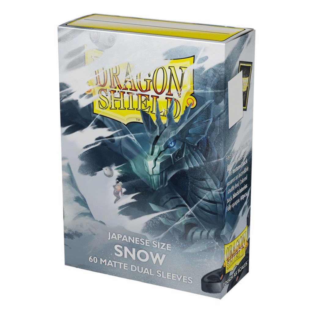 Dragon Shield – Japanese Matte Dual Sleeves Snow 60x