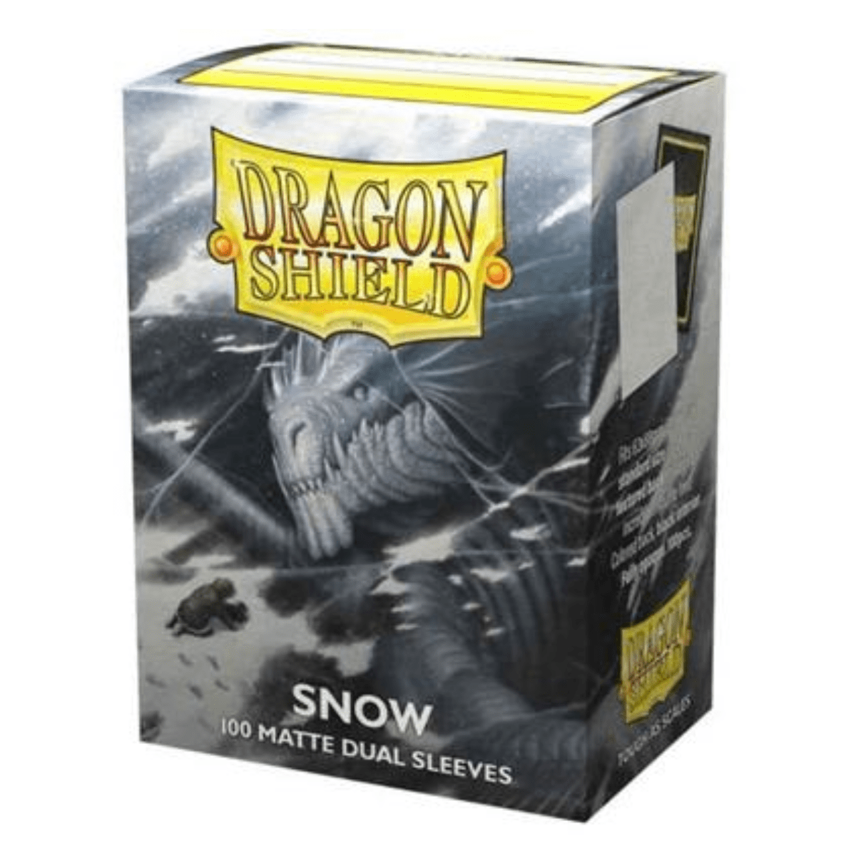 Dragon Shield – Matte Dual Sleeves Snow 100x