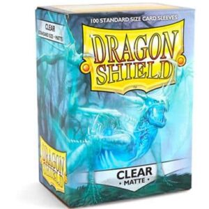 Dragon Shield – Standaard Size Card Sleeves Clear Matte 100x