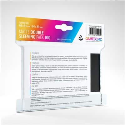 Gamegenic - Sleeves Matte Double Sleeving Pack (100) - Afbeelding 2