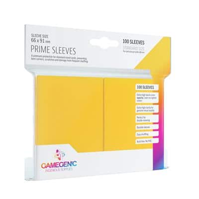 Gamegenic - Sleeves Pack Prima Yellow 100x