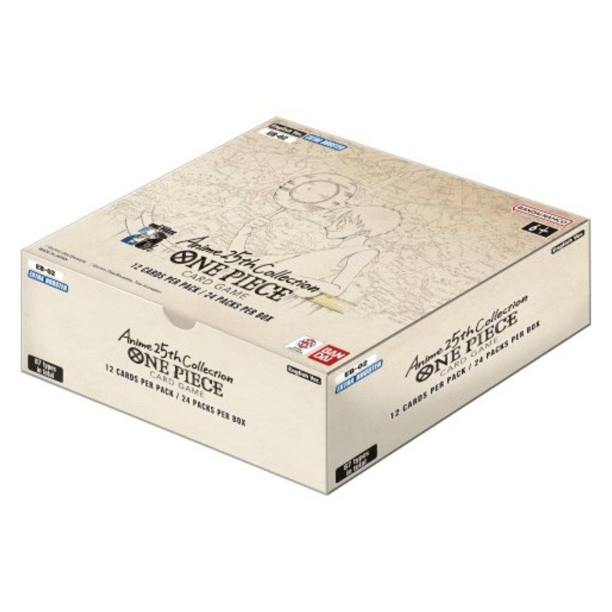 One Piece - Anime 25th Collection Extra Boosterbox EB-02 - Afbeelding 2
