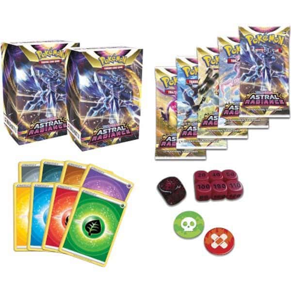 Pokémon - Astral Radiance Build And Battle Stadium inhoud promo