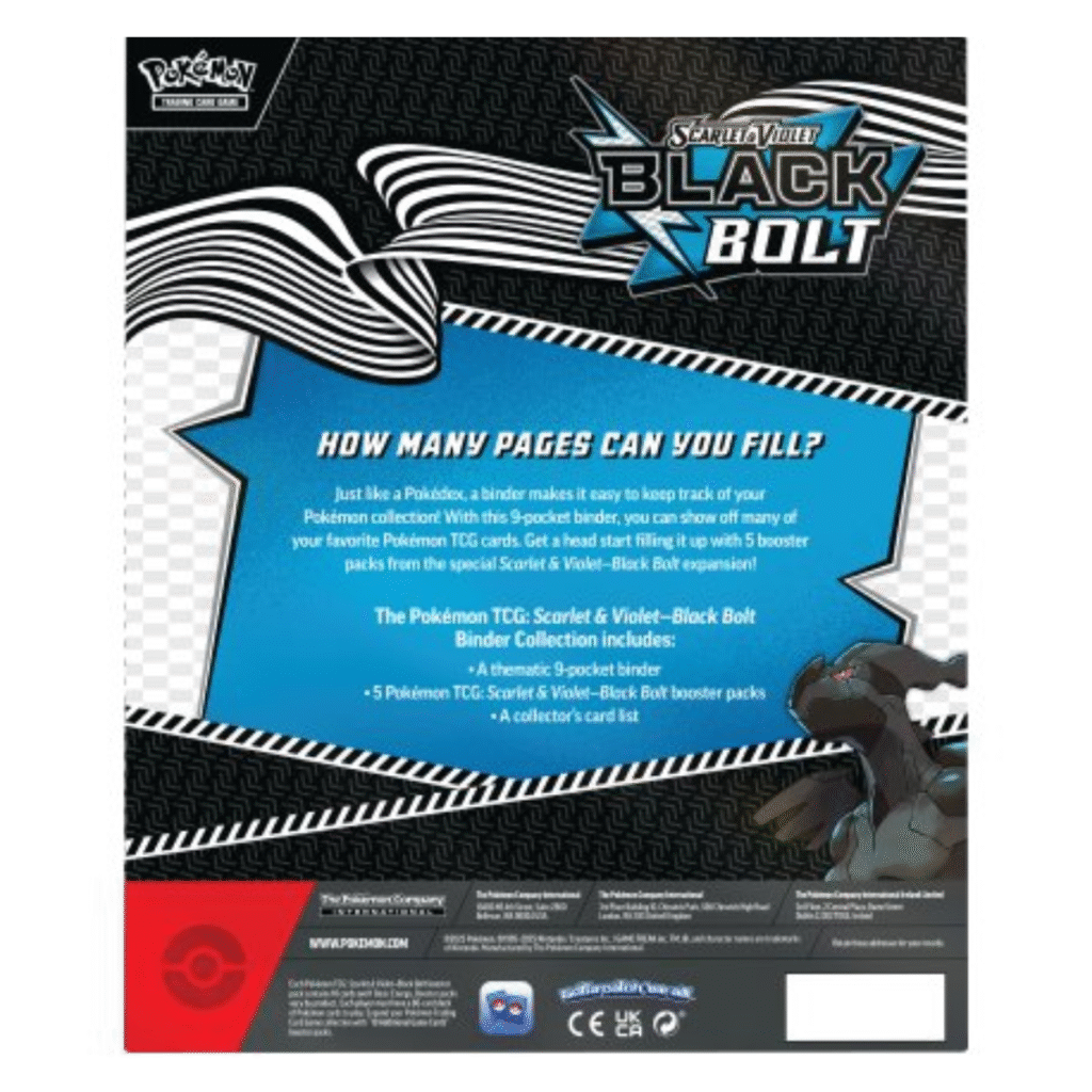 Pokémon - Black Bolt Binder Collection