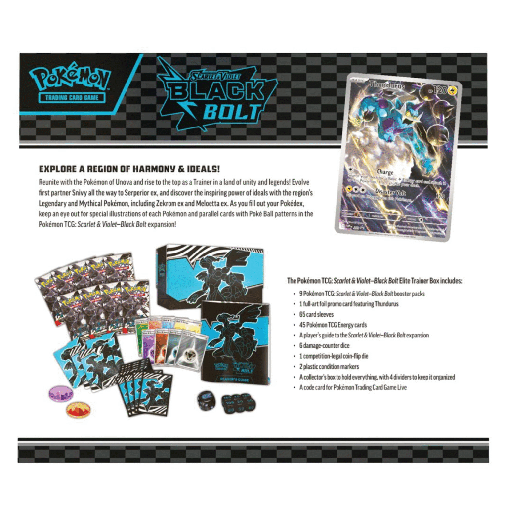 Pokémon - Black Bolt Elite Trainer Box