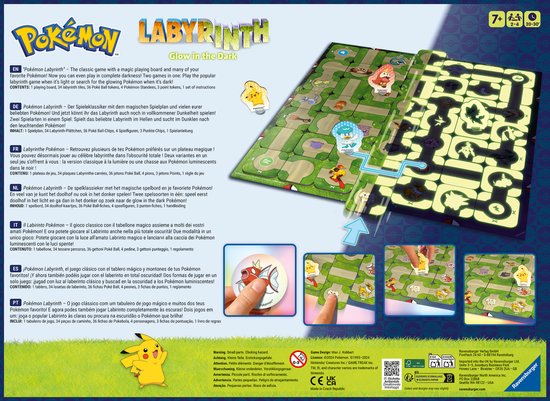 Pokémon - Labyrinth Glow In The Dark - Afbeelding 6