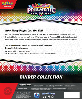 Pokémon - Prismatic Evolutions Binder Collection - Afbeelding 5