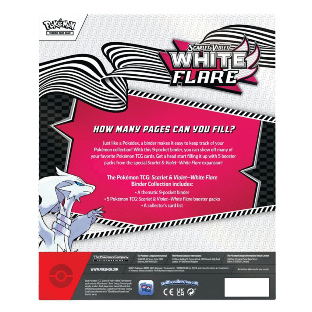 Pokémon - White Flare Binder Collection