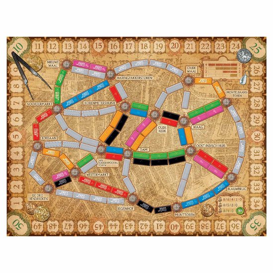 Ticket To Ride Amsterdam - Afbeelding 2