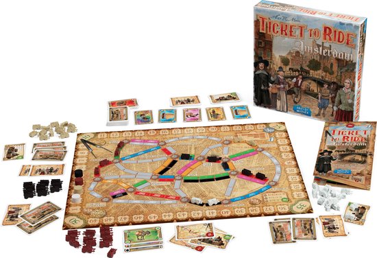 Ticket To Ride Amsterdam - Afbeelding 4