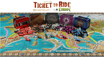 Ticket To Ride Europe (15th Anniversary) - Afbeelding 4