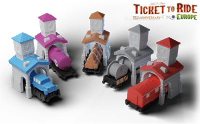 Ticket To Ride Europe (15th Anniversary) - Afbeelding 5