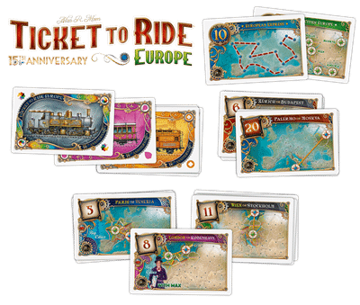 Ticket To Ride Europe (15th Anniversary) - Afbeelding 7