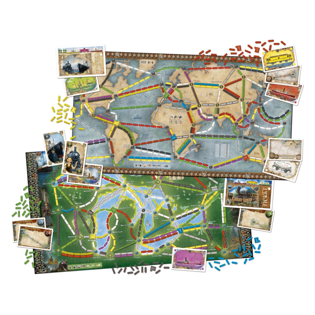 Ticket To Ride Rails And Sails