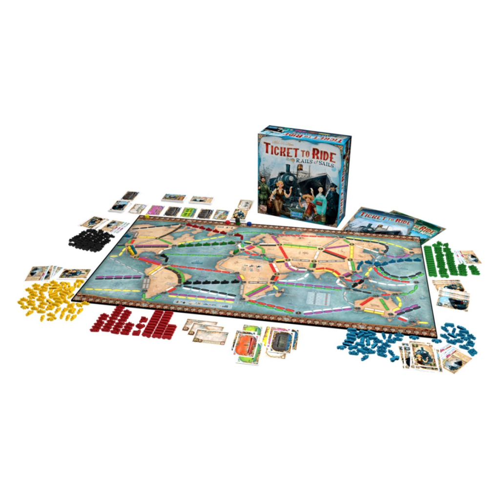 Ticket To Ride Rails And Sails