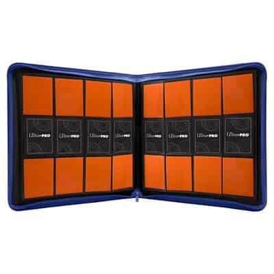 Ultra PRO – Zippered 12 Pocket Pro Binder Vivid Blue - Afbeelding 2