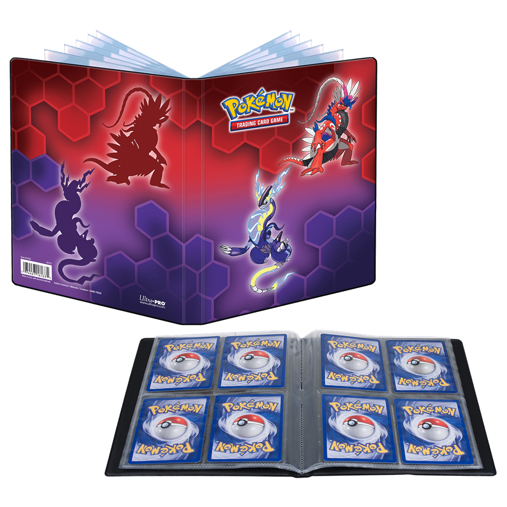 Ultra-Pro - 4-pocket Portfolio - Koraidon & Miraidon
