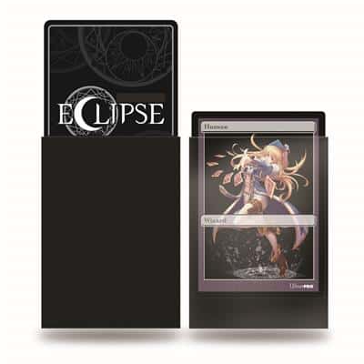 Ultra Pro - Sleeves Eclipse Matte Small Jet Black (60) - Afbeelding 2