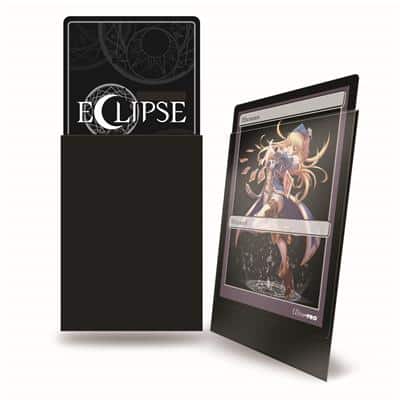 Ultra Pro - Sleeves Eclipse Matte Small Jet Black (60) - Afbeelding 3