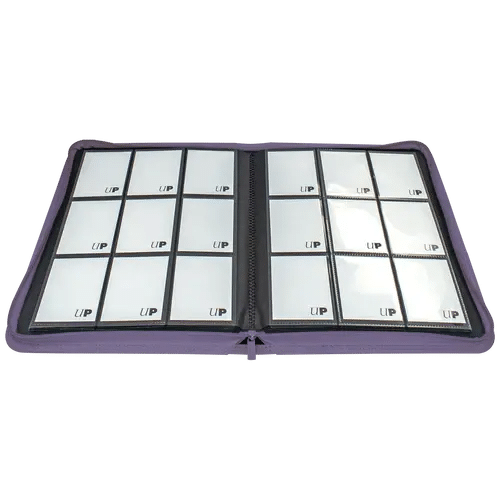 Ultra PRO – Zippered 9 Pocket Pro Binder Purple - Afbeelding 2