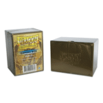 Dragon Shield – Gaming Deck Box Gold Cardbox