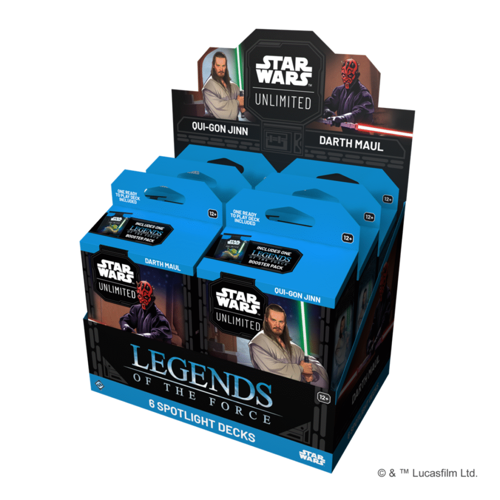 Star Wars Unlimited - Legends Of The Force Deck Jinn/Maul
