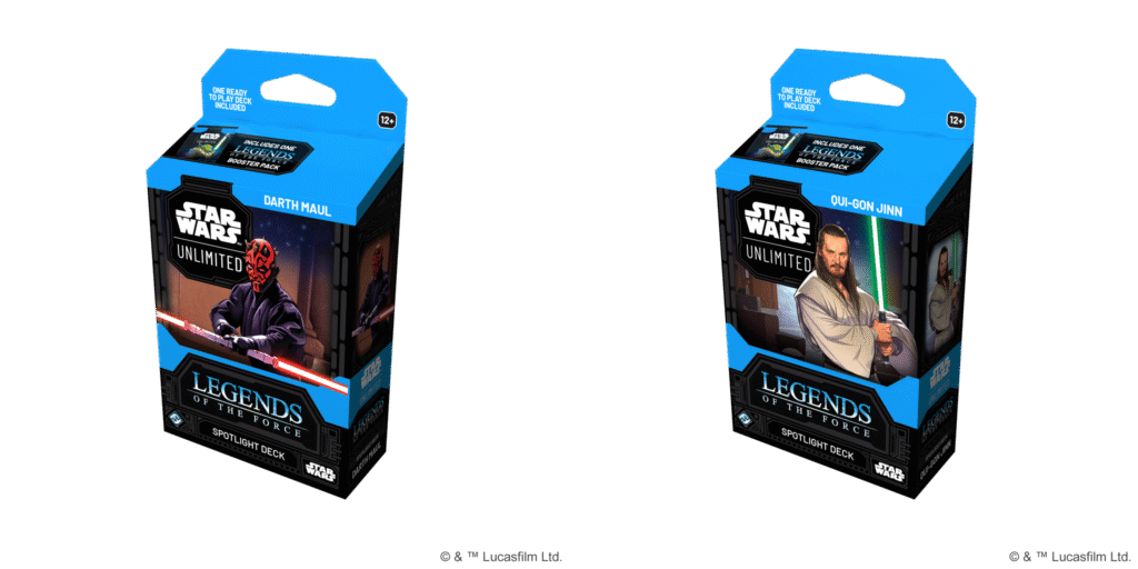 Star Wars Unlimited - Legends Of The Force Deck Jinn/Maul