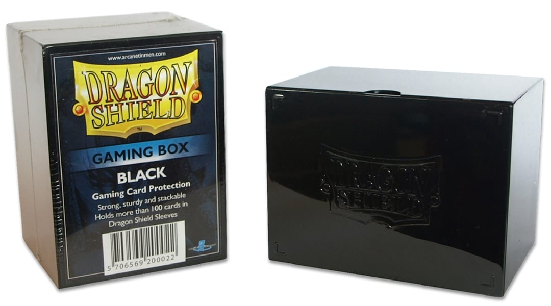 Dragon Shield - Gaming Box Black Cardbox
