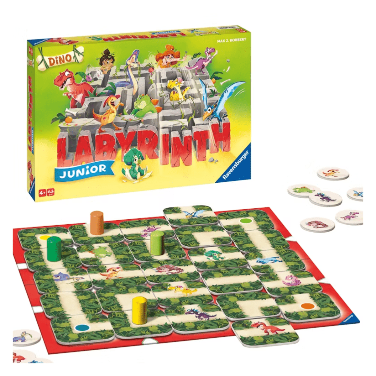 Dino Junior Labyrinth – Het Magische Dinosaurussen Kinderspel van Ravensburger - Dracoon