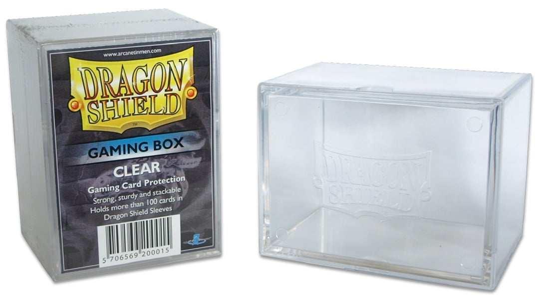 Dragon Shield - Gaming Box Clear Cardbox