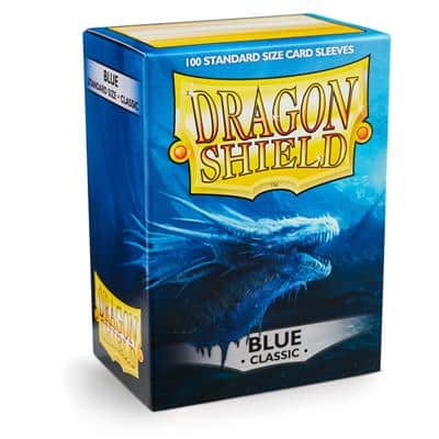 Dragon Shield - Standard Size Card Sleeves Blue Classic (100)