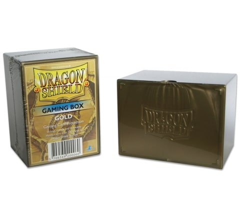 Dragon Shield – Gaming Box Gold Cardbox