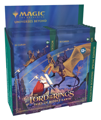 Magic The Gathering - Collector Boosterbox Lord of the Rings: Tales of Middle-earth: Special Edition