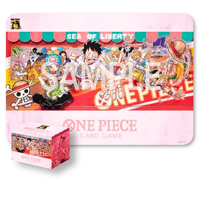 One Piece - Playmat And Card Case Set 25TH Edition