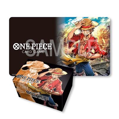 One Piece - Playmat And Storage Box Set MONKEY.D.LUFFY